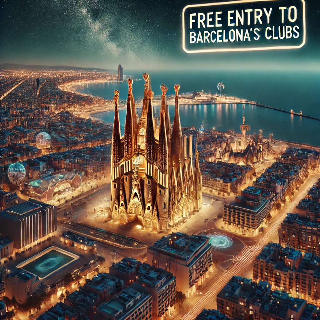 Picture of city Get Free Club Entry in Barcelona